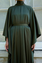 Load image into Gallery viewer, Toulouse Kaftan Gown in Forest Green PRE-ORDER
