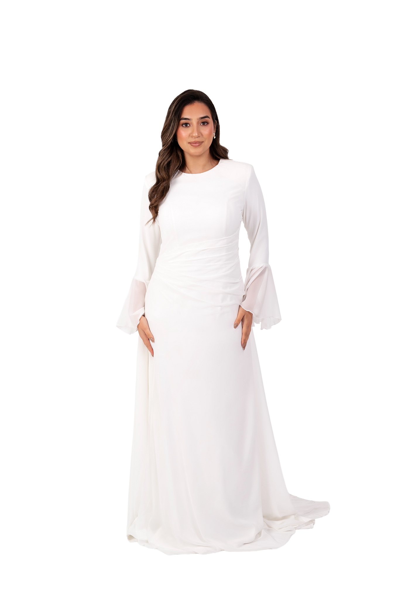 Draped Chiffon