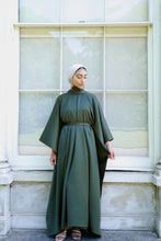 Load image into Gallery viewer, Toulouse Kaftan Gown in Forest Green PRE-ORDER
