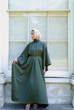 Load image into Gallery viewer, Toulouse Kaftan Gown in Forest Green PRE-ORDER
