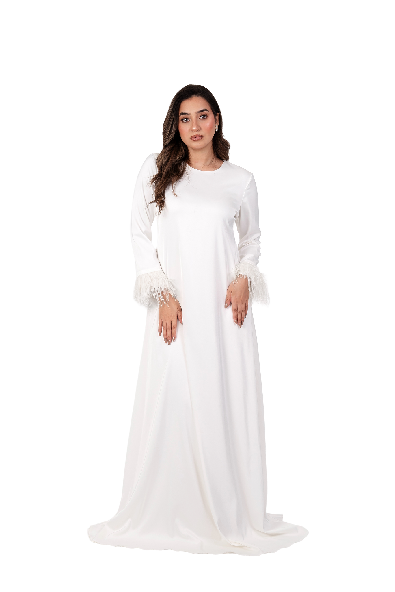 The Halo Gown - Feathers
